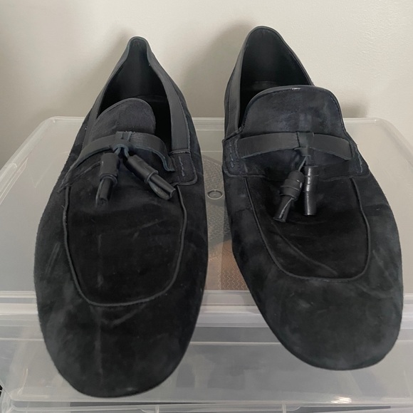 Zara Men’s Dresss Shoes Navy Blue Sz 45